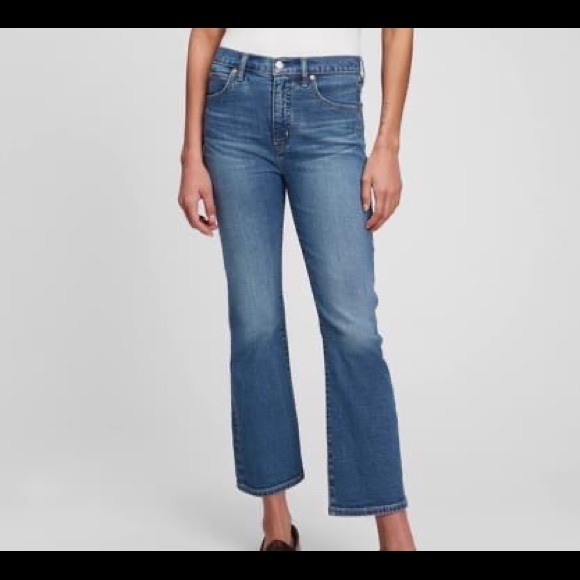 Jeans: high rise kick fit flare/bootcut/straight leg size 26 regular - Picture 8 of 8